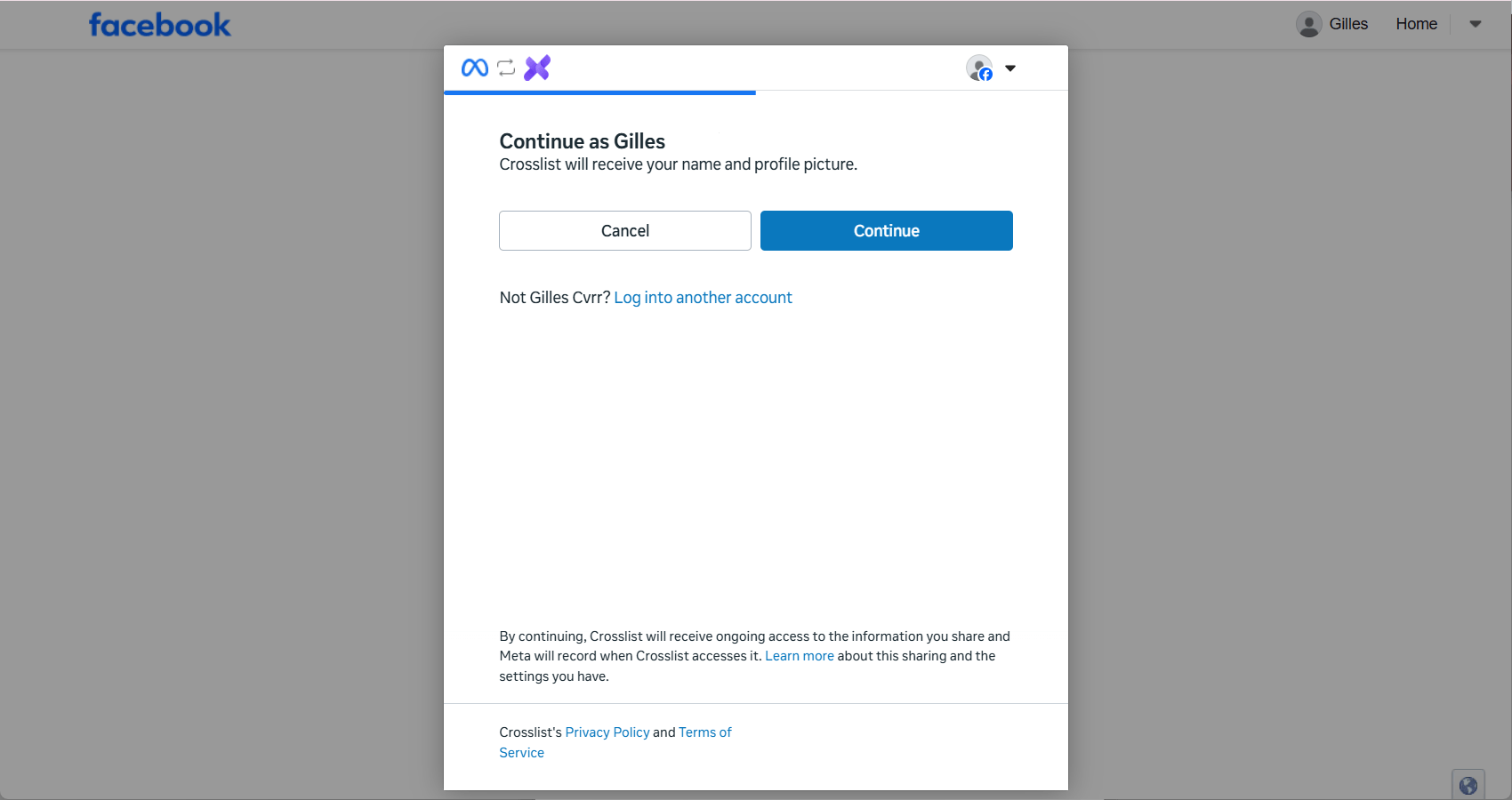 Connect Facebook Marketplace