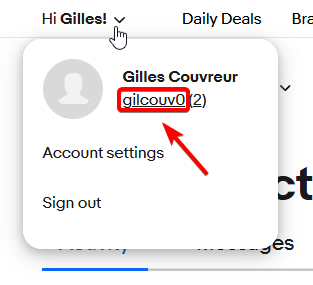 eBay Account ID